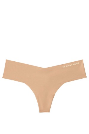 Almost Nude Victoria's Secret Sexy Illusions by Victorias Secret No Show Thong Knickers | 1247QRDAI