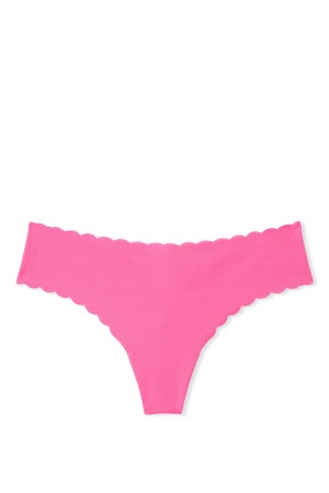 Almost Nude Victoria's Secret Sexy Illusions by Victorias Secret No Show Thong Knickers | 3154JBCKS