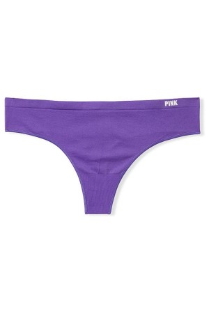 Amber Clay Victoria's Secret Seamless Thong Knickers | 6854HJRTG