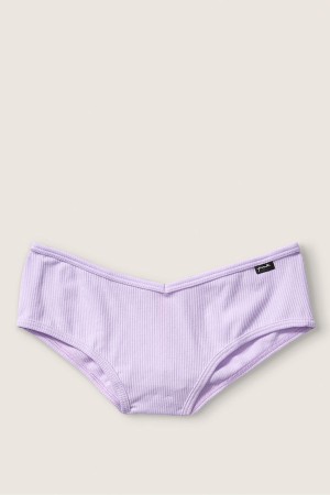 Amethyst Orchid Purple Halloween Victoria's Secret Cotton Cheeky Knickers | 2479NFYHL