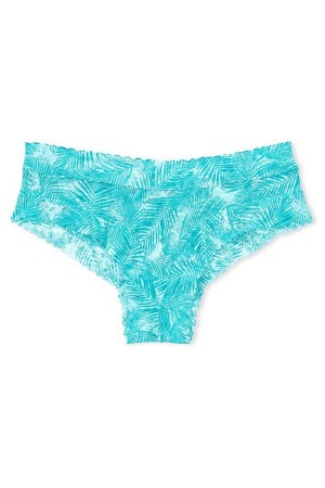 Aqua Sea Green Victoria's Secret The Lacie Lace Cheeky Knickers | 6839ANFBL