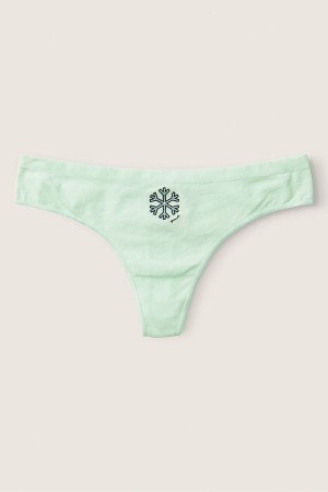 Atomic Pink Victoria's Secret Seamless Thong Knickers | 6845CNEHQ