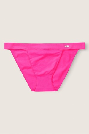 Atomic Pink with Graphic Victoria's Secret Seamless Bikini Panty | 7082AJRQB