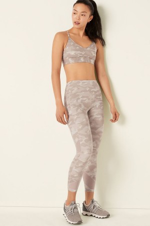 Barely Grey Marl Victoria's Secret Ultimate V Legging | 2057FGUPD