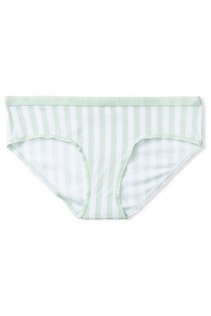 Berry Blush Casual Stripe Victoria's Secret Stretch Cotton Stretch Cotton Hipster Knickers | 6874RMDWH