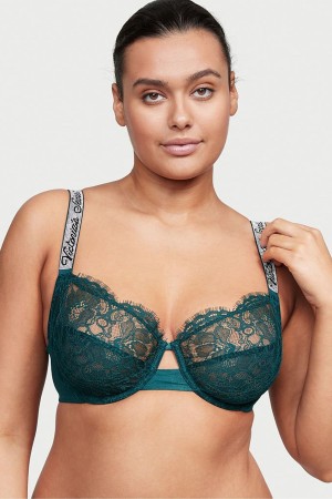 Black Ivy Green Victoria's Secret Very Sexy The Fabulous by Victoria’s Secret Full Cup Bra | 6409OXUFM