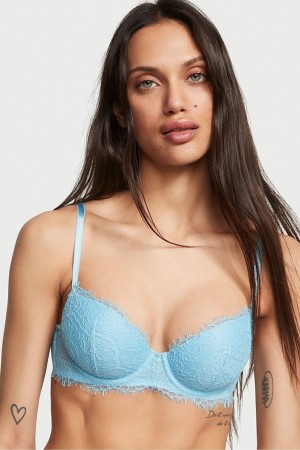 Black Lace Victoria's Secret Dream Angels Bra | 3241TVQGB