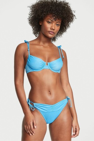 Black Shine Victoria's Secret Swim Bikini Bottom | 4827OQJFD