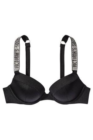 Black Victoria's Secret Bikini Top | 2370BPSXA