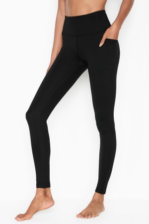 Black Victoria's Secret High Waist Legging | 2697ZGFYL