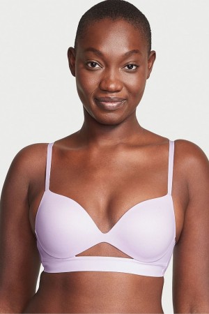 Black Victoria's Secret Incredible Smooth Non Wired Push Up Bra | 4067IVFJQ