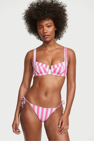 Black Victoria's Secret Swim Bikini Top | 1407XLOMB