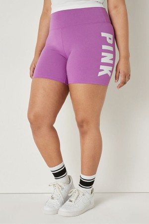 Block Party Victoria's Secret Cotton Logo Cycling Short | 8061XCOVY