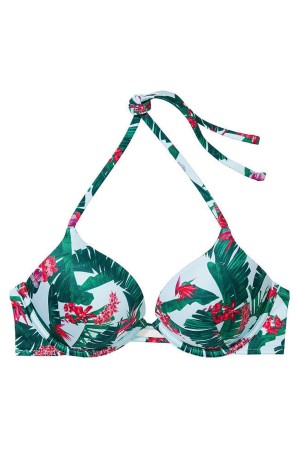 Blue Palm Victoria's Secret Swim Bikini Top | 7463SVEZQ