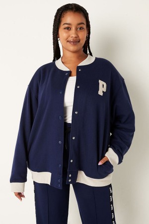 Blue Victoria's Secret Varsity Jacket | 9135TYSGM