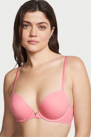 Brown Victoria's Secret Smooth Lightly Lined Demi Bra | 7904XCKBF