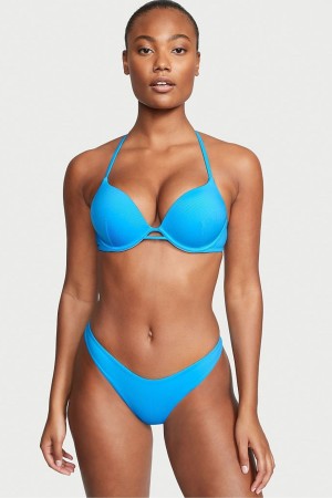 Capri Blue Victoria's Secret Swim Bikini Top | 5810LFTAQ