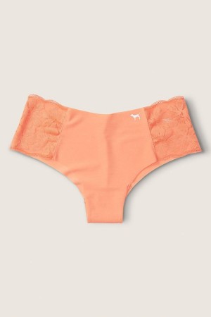 Capri Pink Multicolor Gradient Victoria's Secret No Show Cheeky Knickers | 0694EBCLM