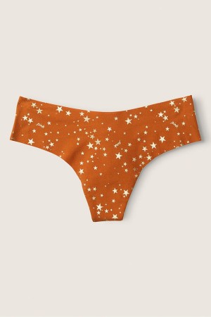 Cinnamon Spice Orange Victoria's Secret No-Show NoShow Thong Knickers | 8967AWJUL