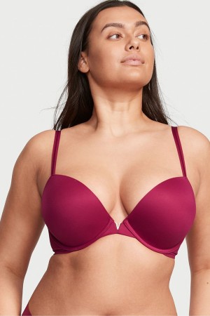 Clarette Red Victoria's Secret Love Cloud Smooth Bra | 1936UJFCH