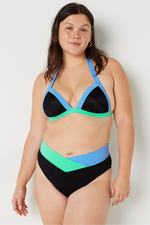 Cornflower Blue Colour Block Victoria's Secret Bikini Bottom | 9264PFNJV