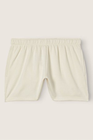 Creamer White Victoria's Secret Foldover Short | 3741EUGMP