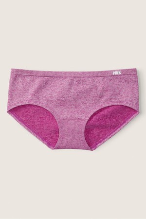 Dahlia Magenta Pink Victoria's Secret Seamless Hipster Knickers | 8124KXMWA