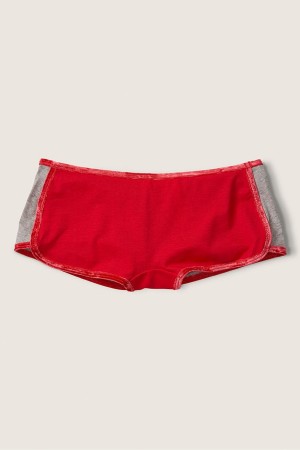 Dahlia Script Logo Victoria's Secret Cotton Short Knicker | 6589QHPNB