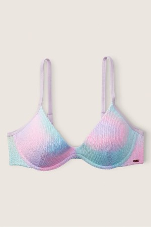 Dreamy Pink Victoria's Secret Crinkle Bikini Top | 7820PMWXC