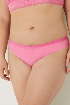 Dreamy Pink Victoria's Secret No-Show No Show Thong | 9802FKXCS