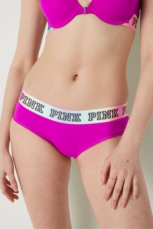 Future Pink Victoria's Secret Stretch Cotton Logo Hipster | 1259GTKQS