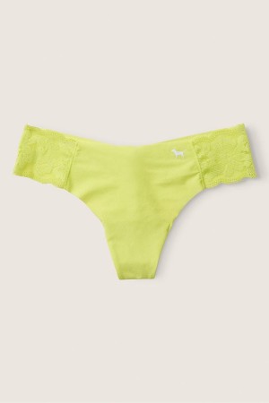 Green Spring Victoria's Secret No-Show NoShow Thong Knicker | 5261QENIH