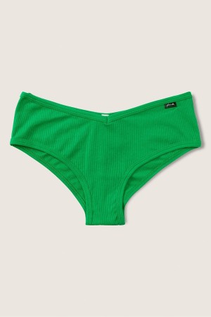 Happy Camper Green Victoria's Secret Stretch Cotton Cotton Cheeky Knickers | 0683VKFIT