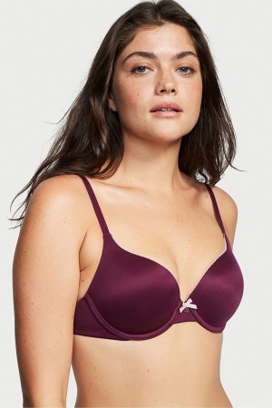 Kir Red Victoria's Secret Body by Victoria Smooth Full Cup Push Up Bra | 8692VWMXA