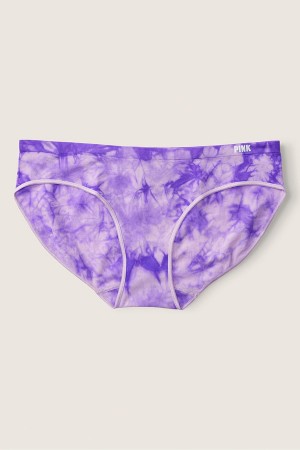 Misty Lilac Tie Dye Victoria's Secret Seamless Bikini Knicker | 1398TPVHJ