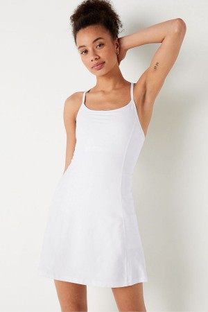 Optic White Victoria's Secret Active Dress | 6159NCKQB