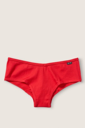 Pepper Red Victoria's Secret Stretch Cotton Cotton Cheeky Knickers | 4852KXIZO