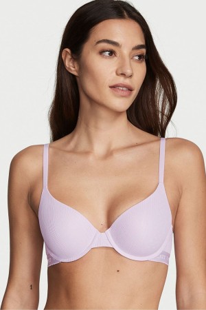 Perfume Purple Victoria's Secret The T-Shirt Lightly Lined Demi Bra | 4652VMRBD