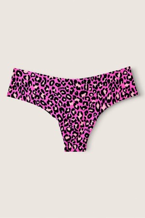 Pink Leo Victoria's Secret No-Show No Show Thong Knickers | 5917JKURP