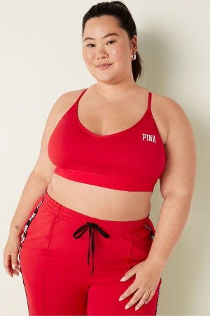 Red Pepper Victoria's Secret Lightly Lined Low Impact Sports Bra | 9703ZMWDR