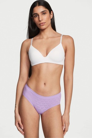 Secret Crush Purple Victoria's Secret Seamless Hipster Knickers | 6975LURGP