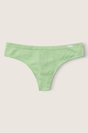 Soft Jade Victoria's Secret Seamless Thong Knicker | 2190VGIMD