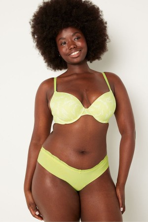 Spring Green Victoria's Secret No-Show No Show Cheeky Knickers | 1842KAQLN