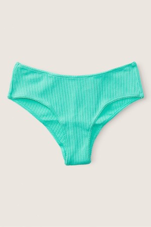 Teal Ice Green Victoria's Secret Stretch Cotton Cotton Cheeky Knickers | 5289ESBWG