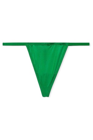 Verdant Green Victoria's Secret Very Sexy Smooth G String Knickers | 6034KNDSV