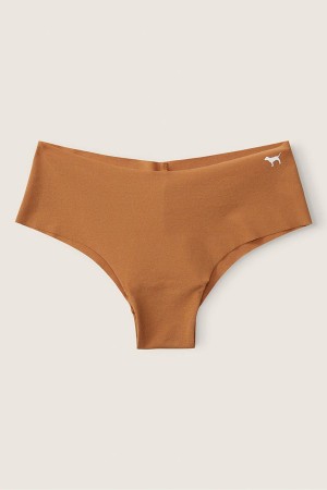 Warm Brown Victoria's Secret No-Show No Show Cheeky Knickers | 1795CUPLX