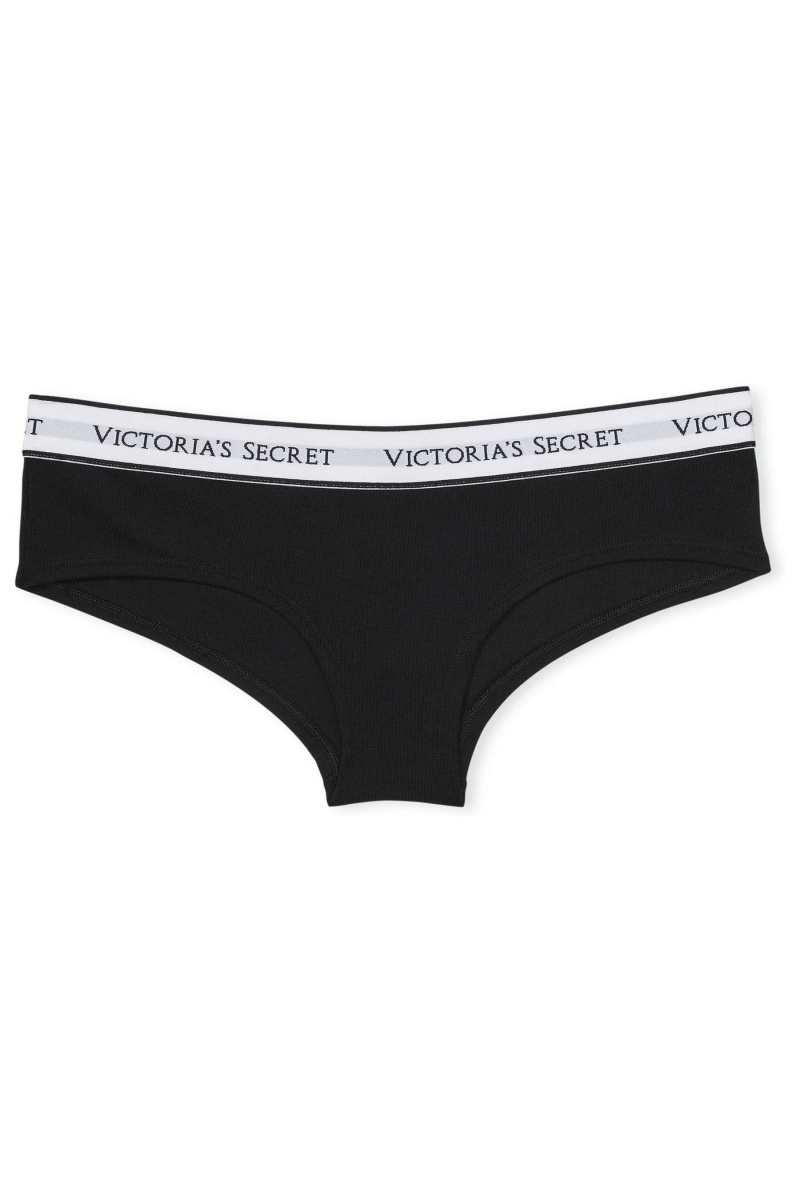 Academy Blue Victoria's Secret Stretch Cotton Logo Knickers | 2051BQAXM