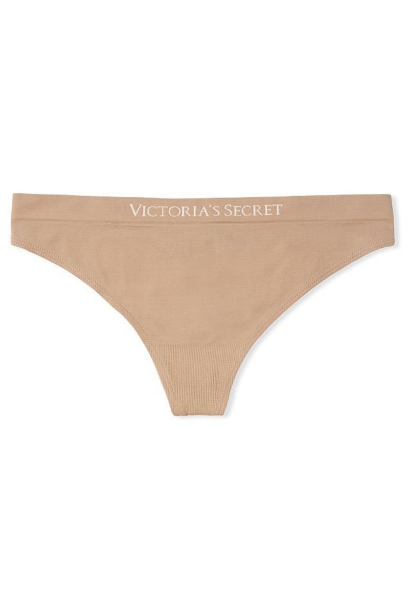 Almost Nude Victoria's Secret Seamless Thong Knickers | 2784RZIOU