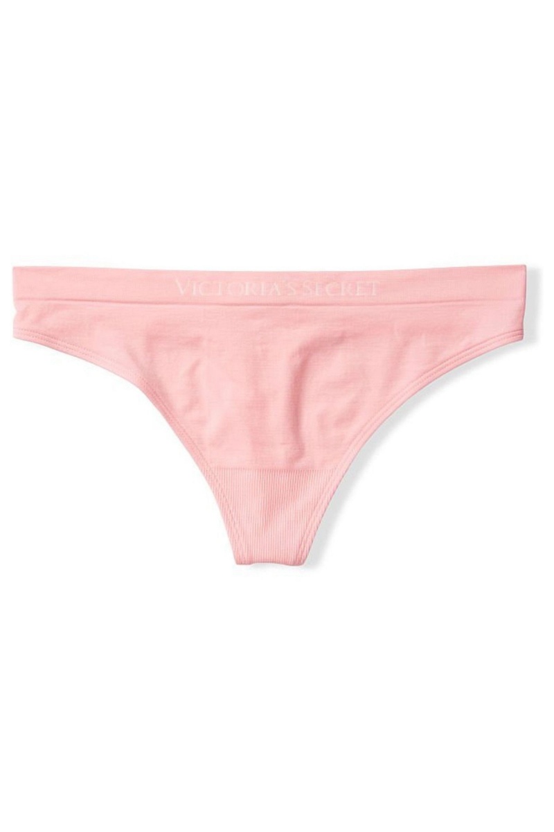 Almost Nude Victoria's Secret Seamless Thong Knickers | 8543KUQIJ