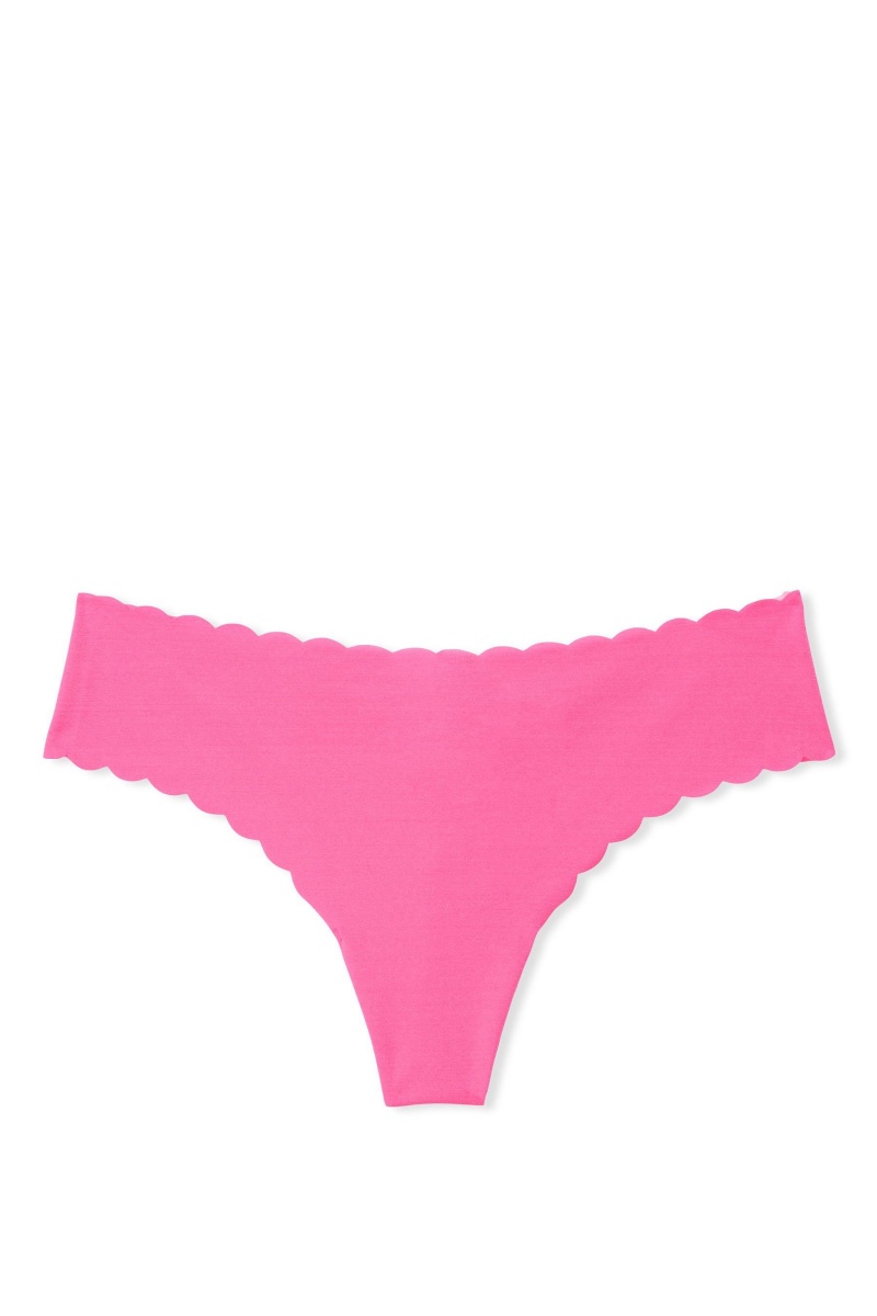 Almost Nude Victoria\'s Secret Sexy Illusions by Victorias Secret No Show Thong Knickers | 3154JBCKS